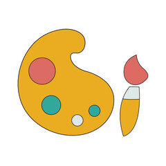 Back to School Sticker Element