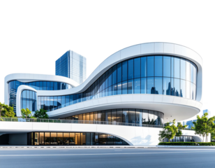 modern building in hong kong