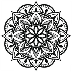  Vector doodle mandala . Ornamental luxury mandala Mandala Line Illustration . various mandala . Mandala Pattern Designs . Henna mandala. Mehndi style. Decorative pattern in oriental style.