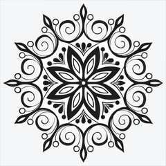 Vector doodle mandala . Ornamental luxury mandala Mandala Line Illustration . various mandala . Mandala Pattern Designs . Henna mandala. Mehndi style. Decorative pattern in oriental style.