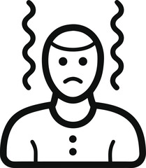 cartoon character of a man