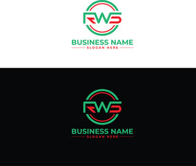 RWS Business Logo with Circle Frame