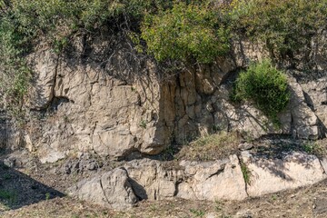 Weathering；GRANITIC ROCKS, Late Mesozoic (Cretaceous) age;  Quartz diorite. W Observatory Rd,...