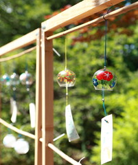 風に揺れる風鈴