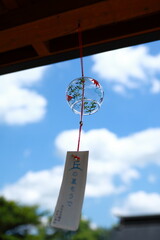 初夏を感じる風鈴