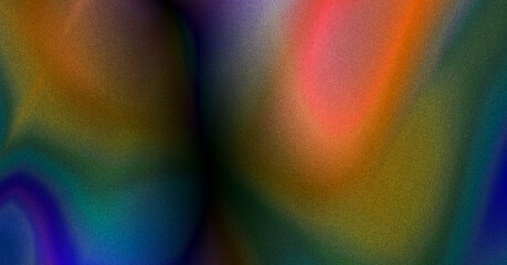 Abstract Colorful Gradient Background:  Dark Moody Textured Design