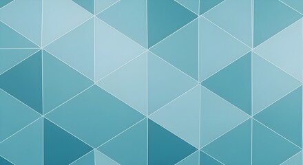 Abstract Blue Teal Geometric Polygon Background in Ultra High Definition
