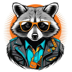 A Raccoon Superstar