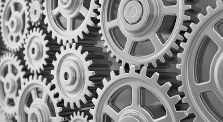 Precisely Interlocking Gears A Mechanical Marvel of Engineering