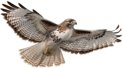 Isolated cuckoo bird on transparent background in high resolution PNG style for nature illustrations or wildlife projects