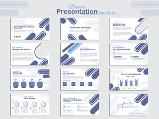 Creative business PowerPoint presentation Slideshow template design. Use for modern keynote presentation background brochure, website slider, landing page, annual report, Info Graphic, company profile