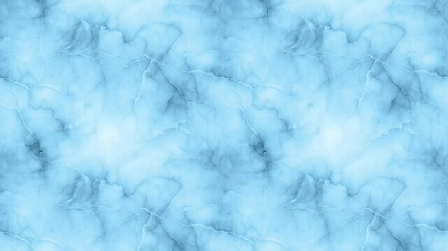 Light Blue Marble Pattern With White Veins Seamless Texture Calming Stone Effect Ideal For Backgrounds And Elegant