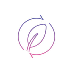 Sustainable Icon vector stock illustration