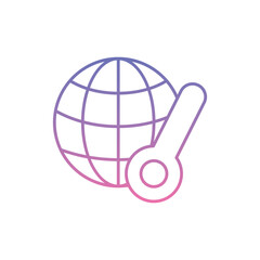 Climate Action Icon vector stock illustration