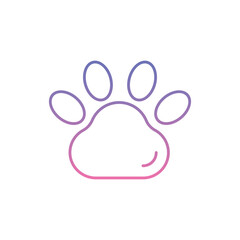 Wildlife Icon vector stock illustration