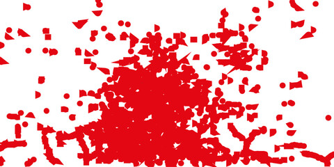 Obraz premium Diverse Blood Splatter Patterns Set for Crime and Horror Design Elements. Dirty collection of paint splatter imitating blood, cut marks, splashes, drops, blots, spray. Isolated on a white backgroud.