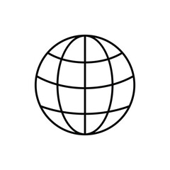 Earth Icon vector stock illustration