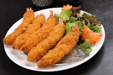 food, japanese cuisine, delicious, fried prawns