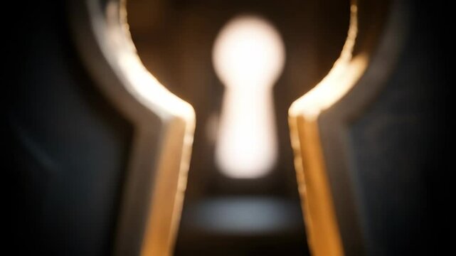 Keyhole design focused lighting opportunity concept vintage interior commercial use editorial purpose