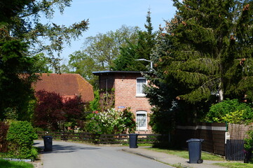 Street Scene in the  Village Süpplingenburg, Lower Saxony