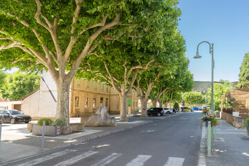The village of Oppede in the Luberon Provence