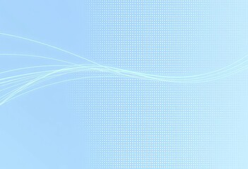 Clean geometric light blue halftone pattern wallpaper with white motion lines, modern, wallpaper