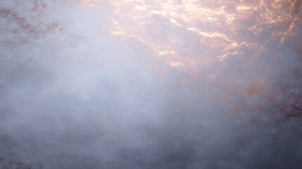 Obraz premium Dreamy Sky: A soft focus shot captures the ethereal beauty of the sky, with fluffy clouds and subtle, gentle tones creating a peaceful ambiance. 