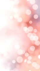 Obraz premium Soft pastel bokeh backdrop with blurred light circles and dreamy texture