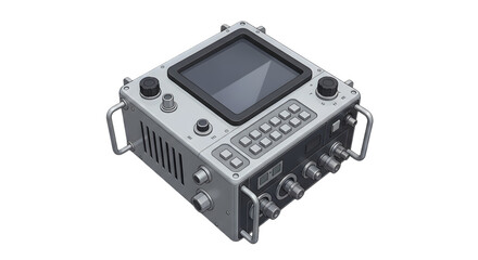 Fototapeta premium Control Panel Monitor Device Illustration