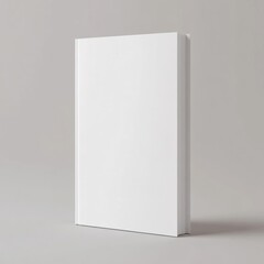 Naklejka premium White A4 Catalog mockup minimalist design blank.