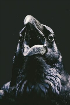 A crow blackbird agelaius animal.