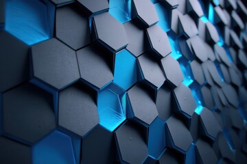 3D Smart LED wall panel featuring intricate geometric LED patterns in a modern design.