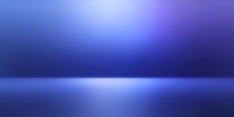 Fototapeta premium Cool dark blue minimalist gradient background, empty and clean