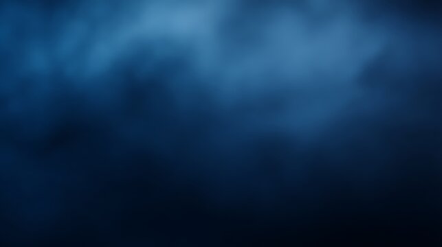 Smooth sapphire blue gradient backdrop, elegant and clean for yearbook portraits.
