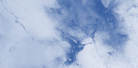 Luxury blue Marble texture background, Abstract Blue Marble Texture Swirling Veins and Hues, High-resolution image of a white marble surface.