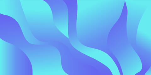 水色と青色のグラデーションカラーのアブストラクト背景