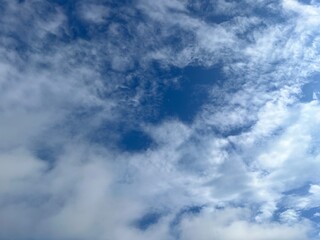 Fototapeta premium blue sky with clouds