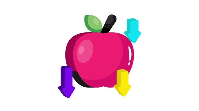 Gravity Icon Animation MP4 file