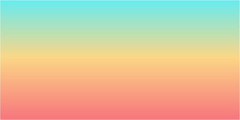 夕焼け色のグラデーションカラーの背景イラスト