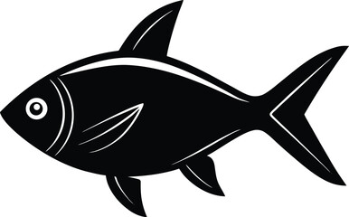 vector illustration of a fish