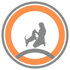 Obraz premium logo per cane, , toelettatura, centrocinofilo, animalbeauty