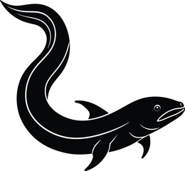 vector illustration of a fish