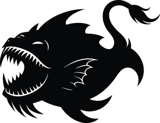 vector illustration of a dragon