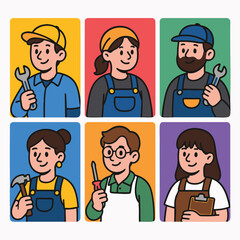 Workshop Employee Avatars