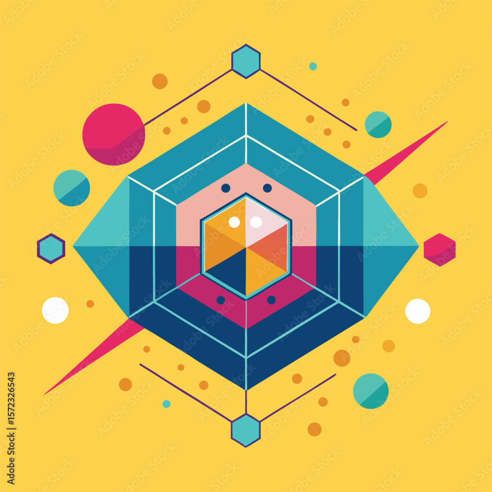 Poster abstract simple geometric vector seamless pattern with gold line texture on white background. light 