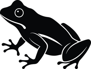 vector illustration of a frog