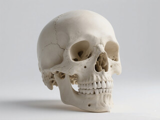 Naklejka premium Human Skull – 3D Medical Anatomy Model