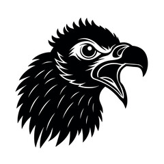 Obraz premium Palm Nut Vulture Angry Face