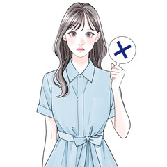 20代女性(清楚系)_だめ
