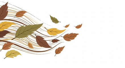August Leaves in Motion — Minimalist Foliage Dance in Warm Summer Wind